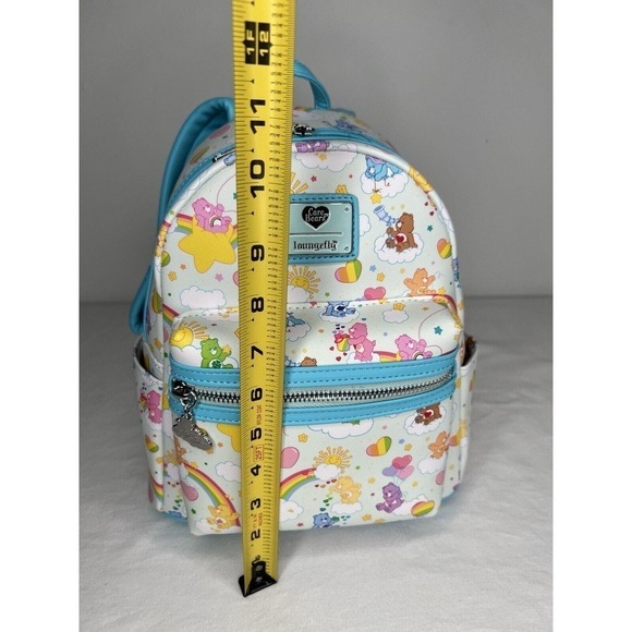 NWT Loungefly Care Bears Rainbow Colorful Mini Backpack main image 5